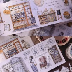 Xiaobaijia Little Shops Kiss-Cut Tape