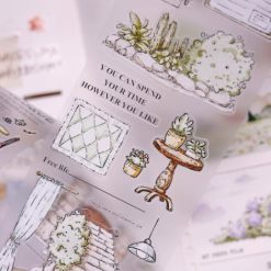 Xiaobaijia Quiet Elegance Kiss-Cut PET Tape