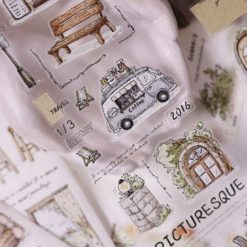 Xiaobaijia Quiet Elegance Kiss-Cut PET Tape