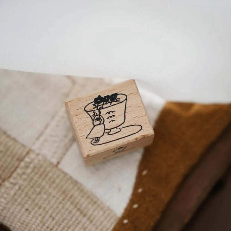 Yamadoro Night’s Embrace Rubber Stamp – Sleeping Tea