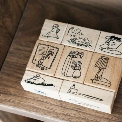 Yamadoro Night's Embrace Rubber Stamp - Recording Life - Image 4