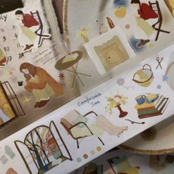 Yier Studio Alone Time Kiss-cut PET Tape