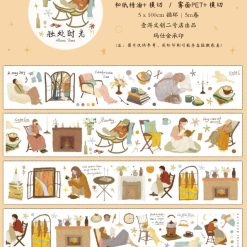 Yier Studio Alone Time Kiss-cut PET Tape