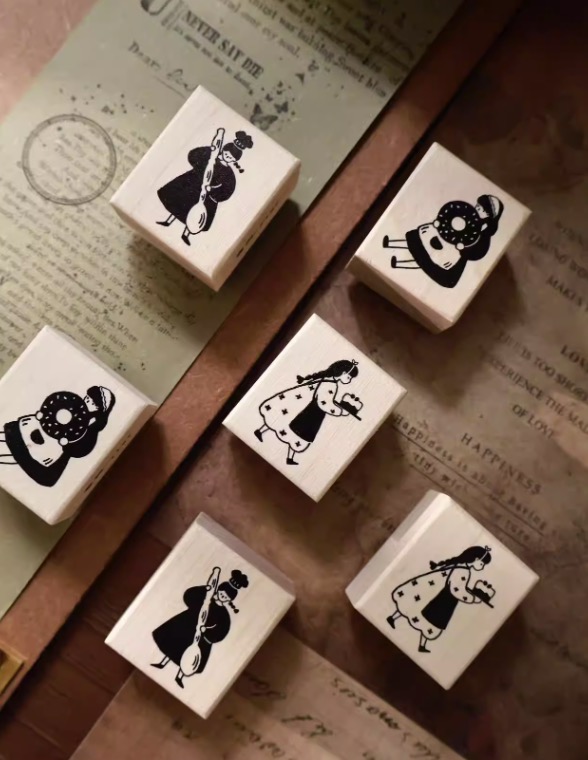 yeir-studio-girl-rubber-stamps-vol-4