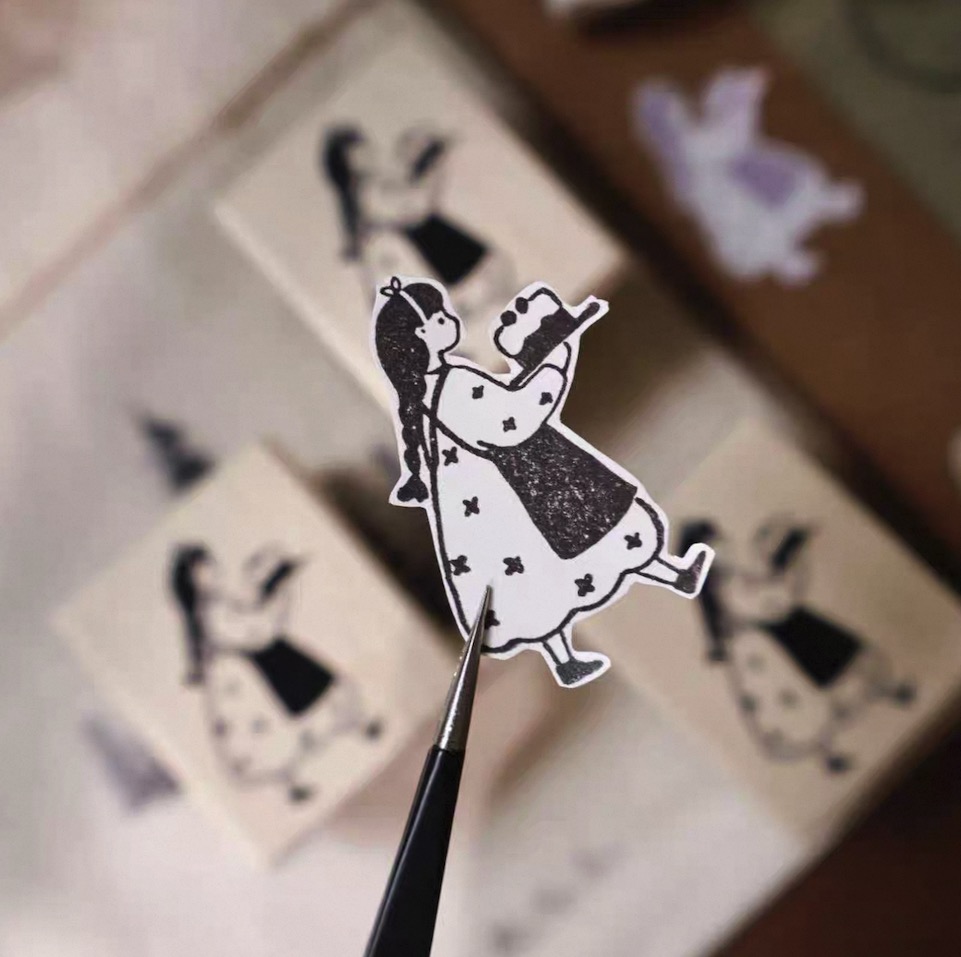 yeir-studio-girl-rubber-stamps-vol-4