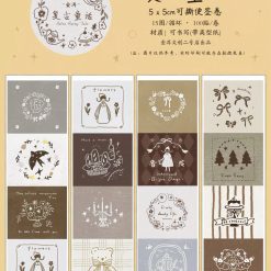 yeir-studio-retro-fairy-tale-sticker-roll-tape