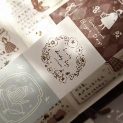 yeir-studio-retro-fairy-tale-sticker-roll-tape