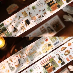 Yier Studio Bakery Daily Life Kiss-cut Tape — gallery