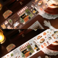 Yier Studio Bakery Daily Life Kiss-cut Tape — gallery