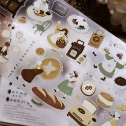 Yier Studio Bread Diary Kiss-cut Tape — gallery