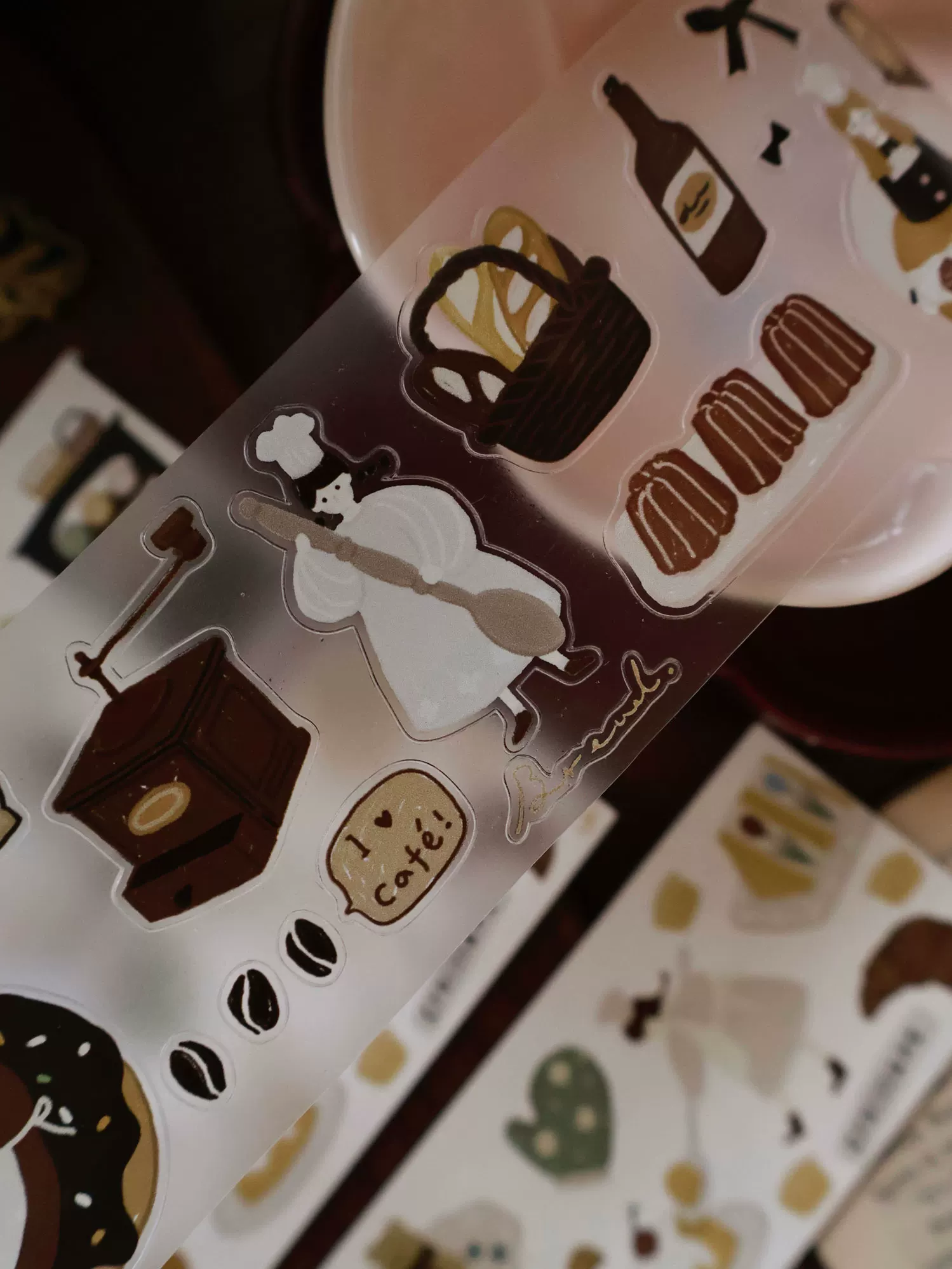 Yier Studio Bread Diary Kiss-cut Tape — gallery