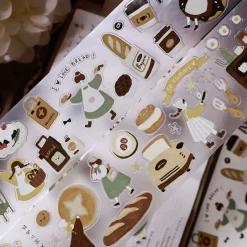 Yier Studio Bread Diary Kiss-cut Tape — gallery