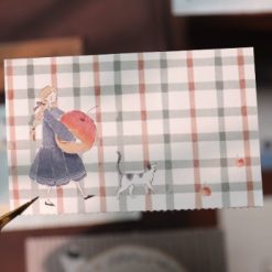 Yier Studio Cat Fun Tri-fold Memo – Design 3 — gallery
