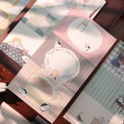 Yier Studio Cat Fun Tri-fold Memo – Design 4 — gallery