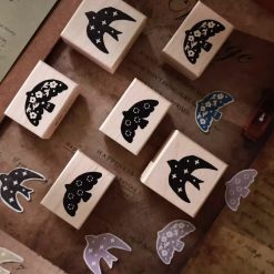 Yier Studio Birds Rubber Stamps