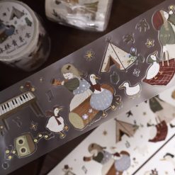 Yier Studio Kiss-cut PET Tape - Forest Concert