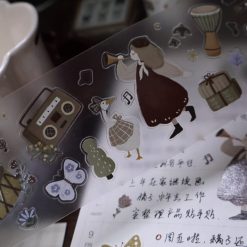 Yier Studio Kiss-cut PET Tape - Forest Concert