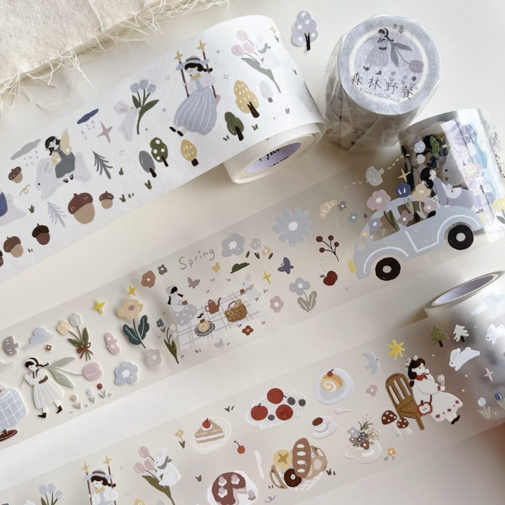 Yier Studio PET Tape - Forest Picnic
