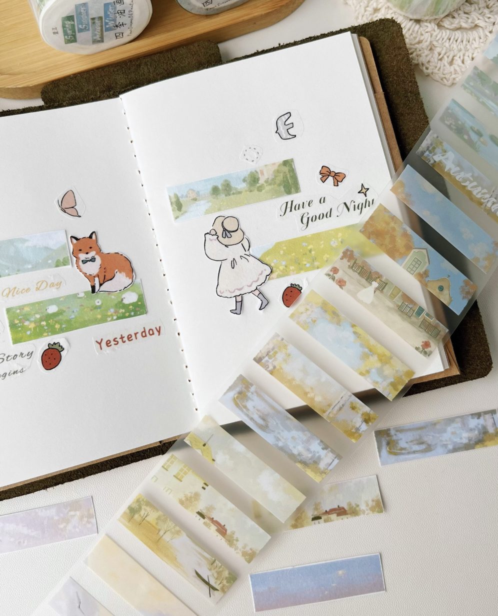 Yier Studio Washi Tape - Four Seasons