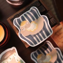 Yier Studio Goodnight Bear Die-cut Memo — gallery