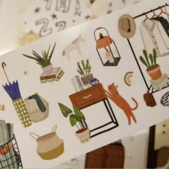 Yier Studio Half Day Leisure Kiss-cut Tape