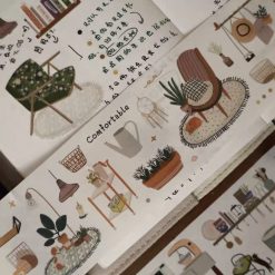 Yier Studio Half Day Leisure Kiss-cut Tape
