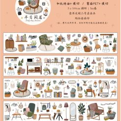 Yier Studio Half Day Leisure Kiss-cut Tape
