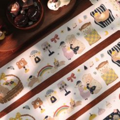 Yier Studio Hug Goodnight Kiss-cut Tape — gallery