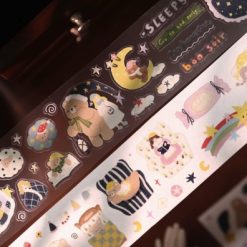 Yier Studio Hug Goodnight Kiss-cut Tape — gallery