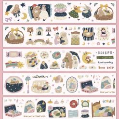 Yier Studio Hug Goodnight Kiss-cut Tape — gallery