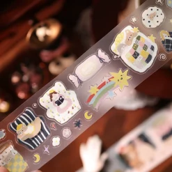Yier Studio Hug Goodnight Kiss-cut Tape — gallery