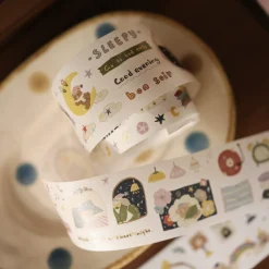 Yier Studio Hug Goodnight Kiss-cut Tape — gallery