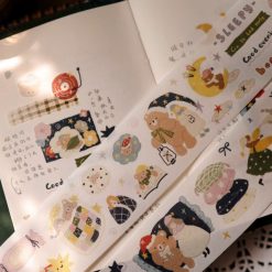 Yier Studio Hug Goodnight Kiss-cut Tape — gallery