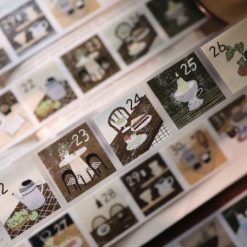 Yier Studio Leisure Time Kiss-cut Date Tape — gallery