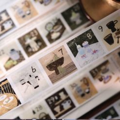 Yier Studio Leisure Time Kiss-cut Date Tape — gallery