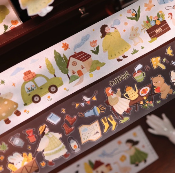 Yier Studio Outing Kiss-cut Tape