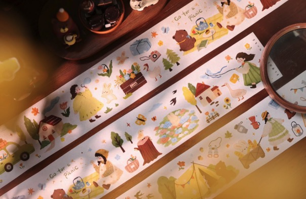 Yier Studio Outing Kiss-cut Tape — gallery
