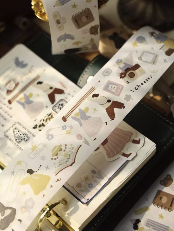 Yier Studio Stationery Planet Kiss-cut PET Tape