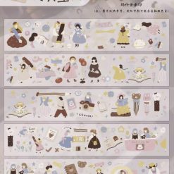 Yier Studio Stationery Planet Kiss-cut PET Tape