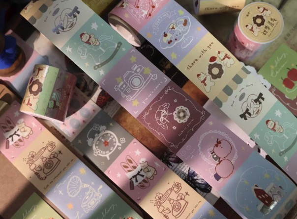Yier Studio Sweet Dream Memo Roll — gallery