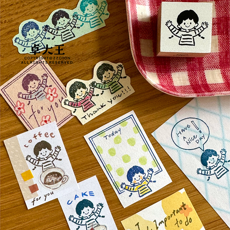 Molinta Rubber Stamps (4 designs)