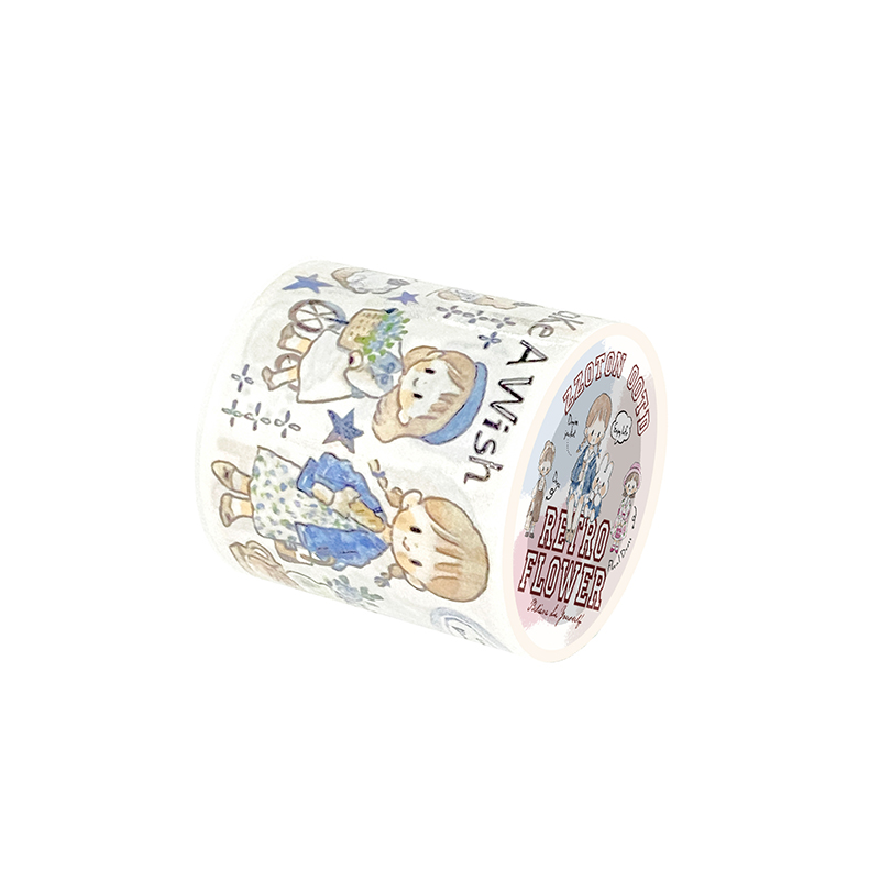 Molinta Washi Tape - Retro Flower