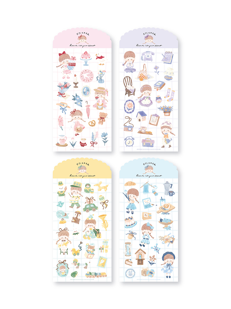 Molinta Sticker Sheets - Retro - Image 5