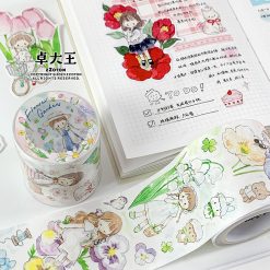 Molinta Kiss-cut Washi Tape - Flower Garden