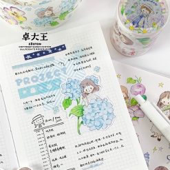 Molinta Kiss-cut Washi Tape - Flower Garden