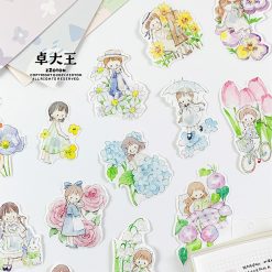 Molinta Kiss-cut Washi Tape - Flower Garden