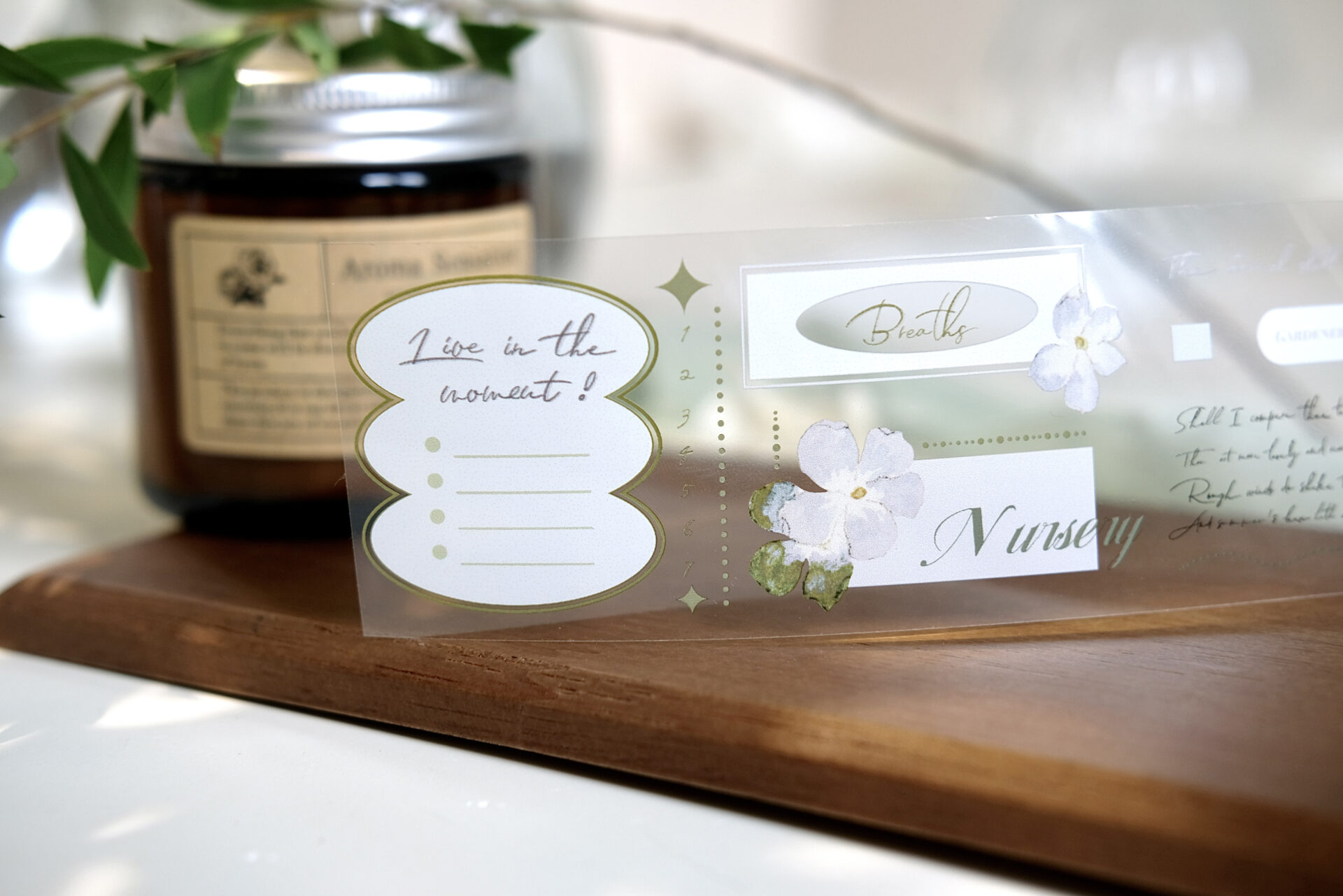 Freckles Tea Vol. 4 - Summer Memory Tape (PET or Washi)