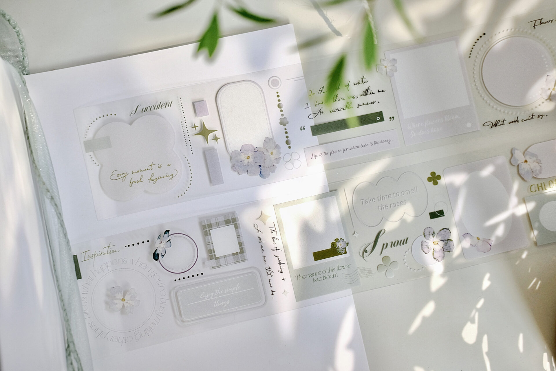Freckles Tea Vol. 4 - Summer Memory Tape (PET or Washi)