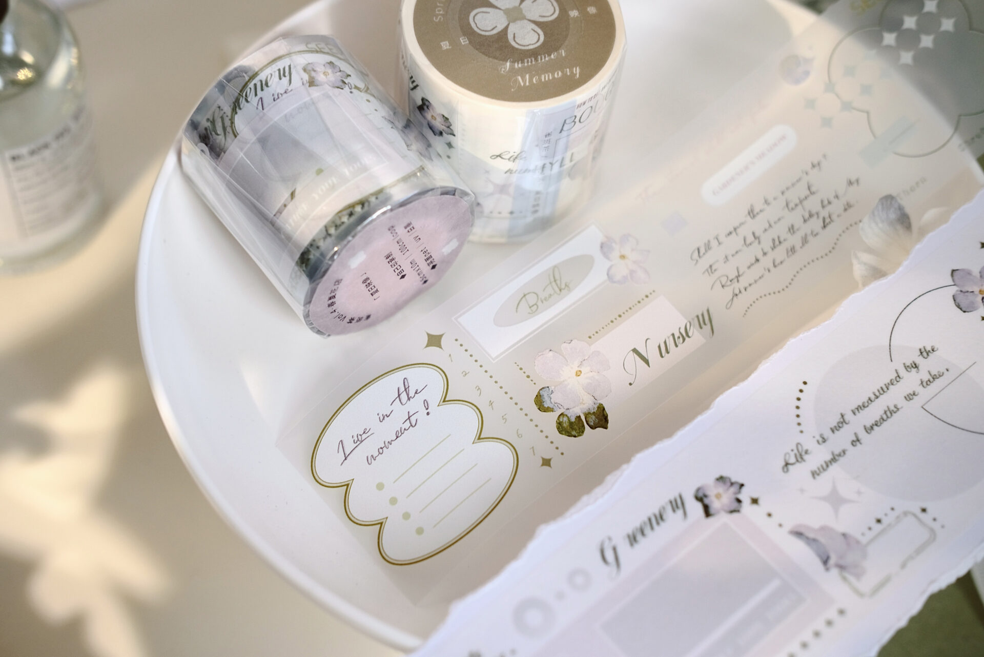 Freckles Tea Vol. 4 - Summer Memory Tape (PET or Washi)
