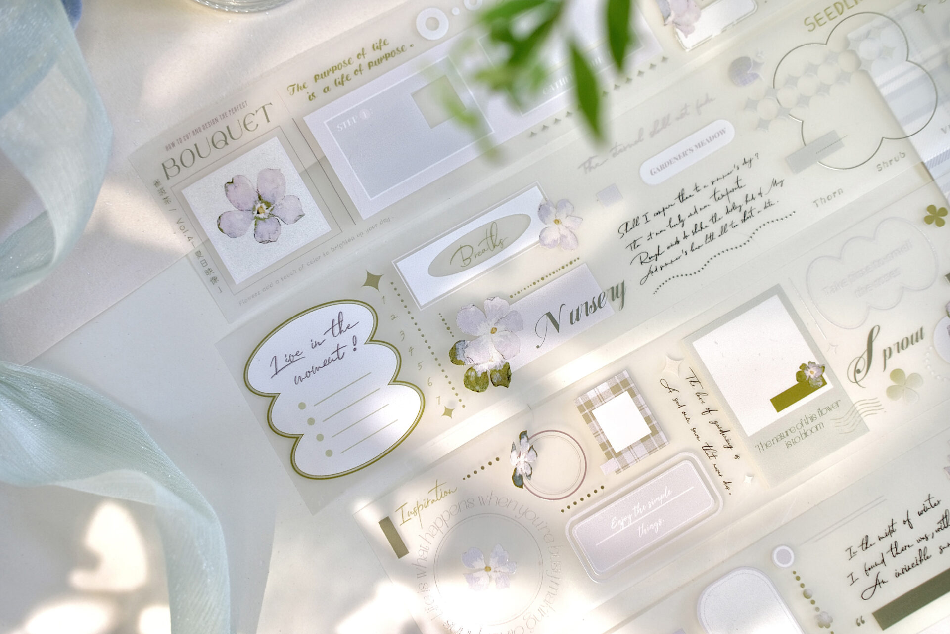 Freckles Tea Vol. 4 - Summer Memory Tape (PET or Washi)